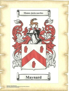 Maynard Family Crest