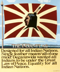 Mohawk Warrior Flag